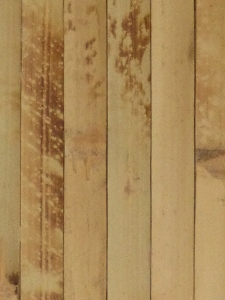Revestimiento de paredes de bambú verde